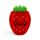 Foodiemals Strawberry Eraser in Shaped Holder