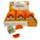 Adoramals Tiger 2-in-1 Shaped Sharpener & Eraser