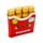 Foodiemals French Fries 4 Piece Shaped Eraser Set