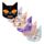 Spooky Stickers in Cat Shaped Sticker Book