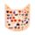 Spooky Stickers in Cat Shaped Sticker Book