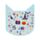 Spooky Stickers in Cat Shaped Sticker Book
