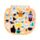 Spooky Stickers in Pumpkin Shaped Sticker Book
