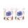 Nectar Meadows Set of 2 Glass Tumblers 250ml