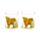 Jan Pashley Highland Coo Cow Set of 2 Glass Tumblers 250ml
