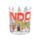 London Souvenir Set of 2 Glass Tumblers 250ml
