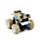 Space Plane Friction Push/Pull Action Toy