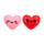 Squeezy Stretchy J'Adoramals Heart Toy
