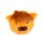 Hairy Coos Cow Highland Coo High Bounce Plush Bouncy Ball