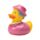 Mini Queen Duck Bath Time Toy