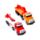 Construction Rescue Truck with Crane Friction Push/Pull Action Toy