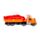 Construction Rescue Truck with Crane Friction Push/Pull Action Toy