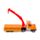 Construction Rescue Truck with Crane Friction Push/Pull Action Toy