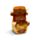 Squish Blox Highland Coo Cow Memory Foam Plush Squeezy Toy