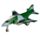 Speed Thunder Jet Fighter Plane Pull Back Action Toy