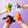 Queasy Squeezies Spooky Monster, Ghost, Bat, Pumpkin Plush Squeezy Toy