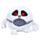 Queasy Squeezies Spooky Monster, Ghost, Bat, Pumpkin Plush Squeezy Toy