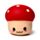 Maltose Squeezy Mushroom Stress Toy