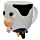 Bramley Bunch Farm Cow Upside Down Ceramic Shaped Mug