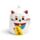 Maneki Neko Lucky Cat Upside Down Ceramic Shaped Mug