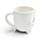 Maneki Neko Lucky Cat Upside Down Ceramic Shaped Mug