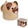 Mopps Pug Upside Down Ceramic Shaped Mug