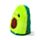Avocado Foodiemals Microwavable Plush Lavender Heat Pack