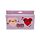 J'Adoramals Heart Shaped Set of 2 Plush Hand Warmers