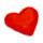 J'Adoramals Heart Shaped Set of 2 Plush Hand Warmers