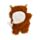 Highland Coo Cow Cream Nose Microwavable Plush Lavender Heat Pack
