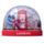 London Souvenir Red Telephone Box & Guardsman Large Glitter Snow Storm