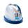 Adoramals Highland Coo Cow Medium Glitter Snow Storm