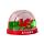 Welsh Dragon Wales (Cymru) Souvenir Medium Glitter Snow Storm