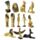 Egyptian Pyramid World Figures