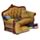Black Cat Sofa World Figures Display Stand
