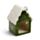 Christmas Gingerbread House Tea Light Candle Holder - Red & Green