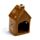 Christmas Gingerbread House Tea Light Candle Holder - Iced