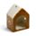 Christmas Gingerbread House Tea Light Candle Holder - Ribbons
