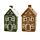 Christmas Gingerbread House Tea Light Candle Holder - Town House