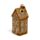 Christmas Gingerbread House Tea Light Candle Holder - Town House