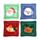 Jingle Bunch Christmas Compressed Travel Towel