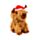 Christmas Highland Coo Cow Plush Doorstop