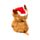 Christmas Highland Coo Cow Plush Doorstop