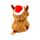 Christmas Highland Coo Cow Plush Doorstop