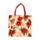 Foldable Reusable Shopping Bag Christmas Botanicals