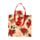 Foldable Reusable Shopping Bag Christmas Botanicals
