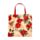 Foldable Reusable Shopping Bag Christmas Botanicals