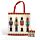 Foldable Reusable Shopping Bag Christmas Nutcracker
