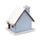 Golden Sleigh Scene Christmas House LED Decoration