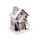 Silver Birch Christmas House LED Decoration